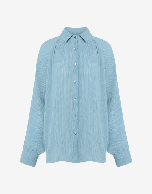 PLISSE SHIRT